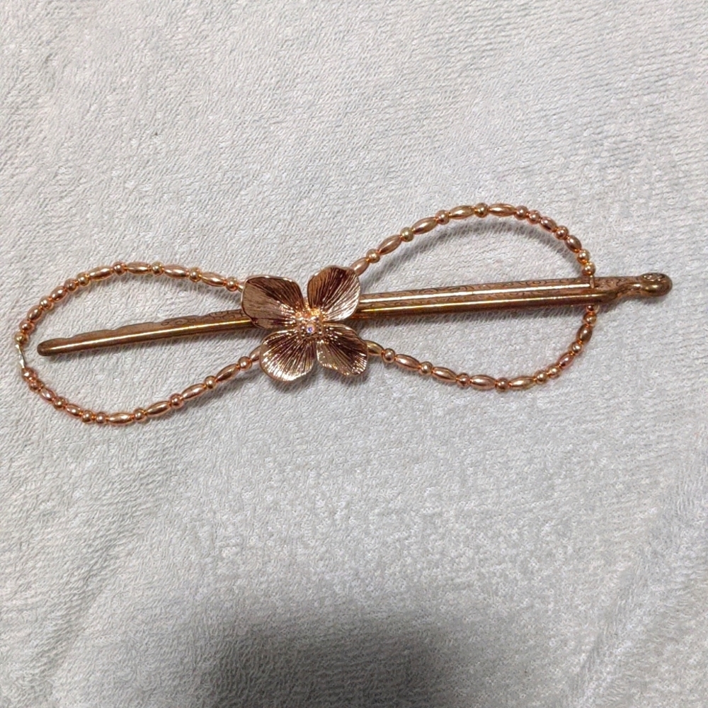Lilla Rose Rose Gold XL Flexi for Long and Thick hair LIKE NEW